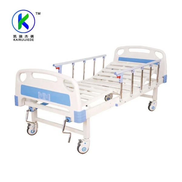 Other medical consumables good quality two crank mechanical medical bed for the hospital and clinic